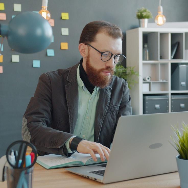 iOS app development workspace